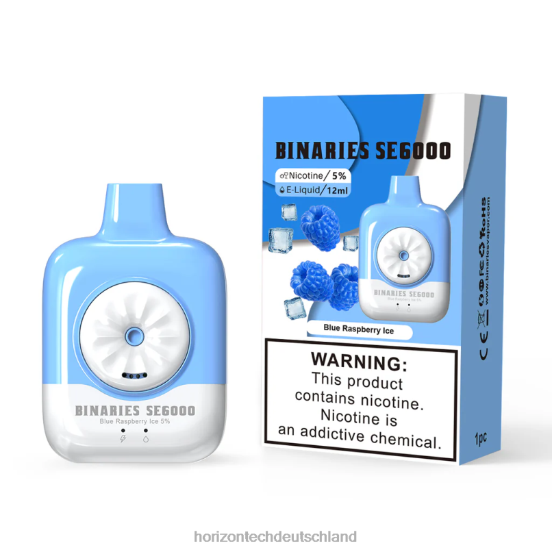blaues himbeereis