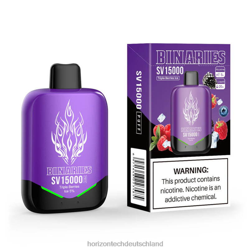 Horizon Tech Vape Coils - HorizonTech Binaries Cabin Einweg-Sv X82D694 Dreifaches Beereneis