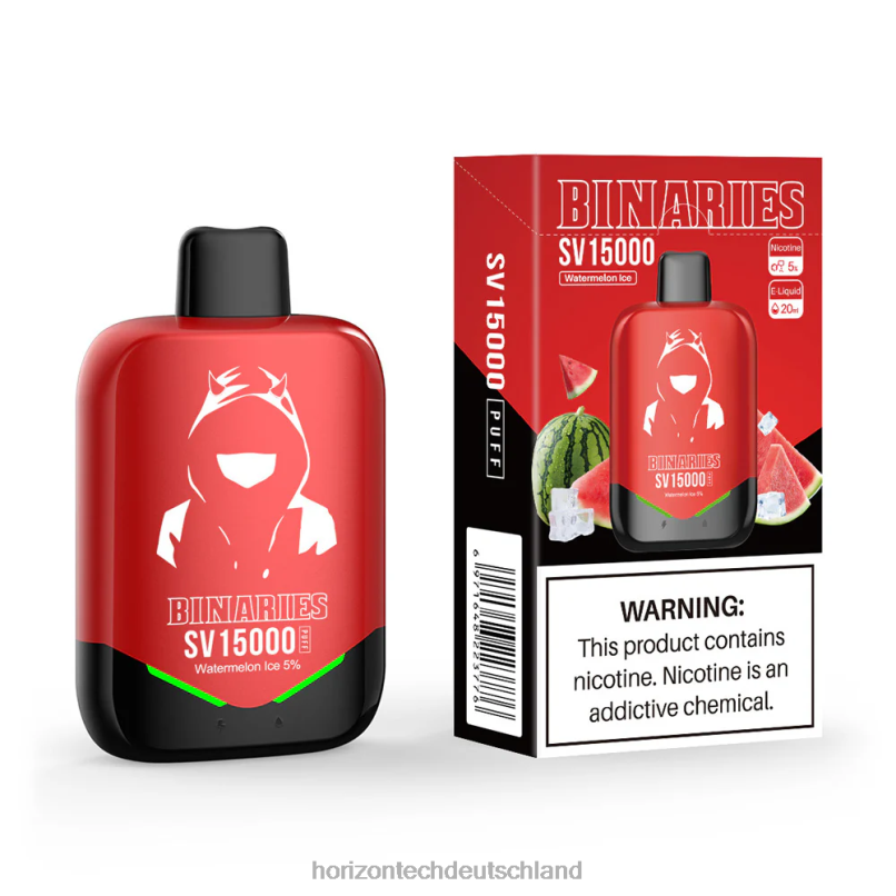 Horizon Tech Vape Tank - HorizonTech Binaries Cabin Einweg-Sv X82D695 Wassermeloneneis