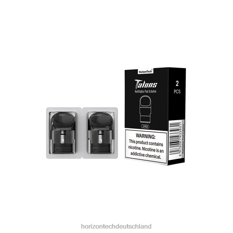 Horizon Tech Vape - HorizonTech Talons Ersatzkapseln X82D619 0,6 Ohm