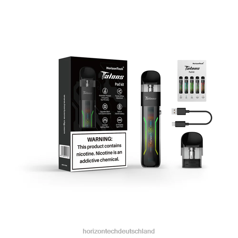 HorizonTech Deutschland - HorizonTech Talons Starter-Kit X82D621 klassisches Schwarz