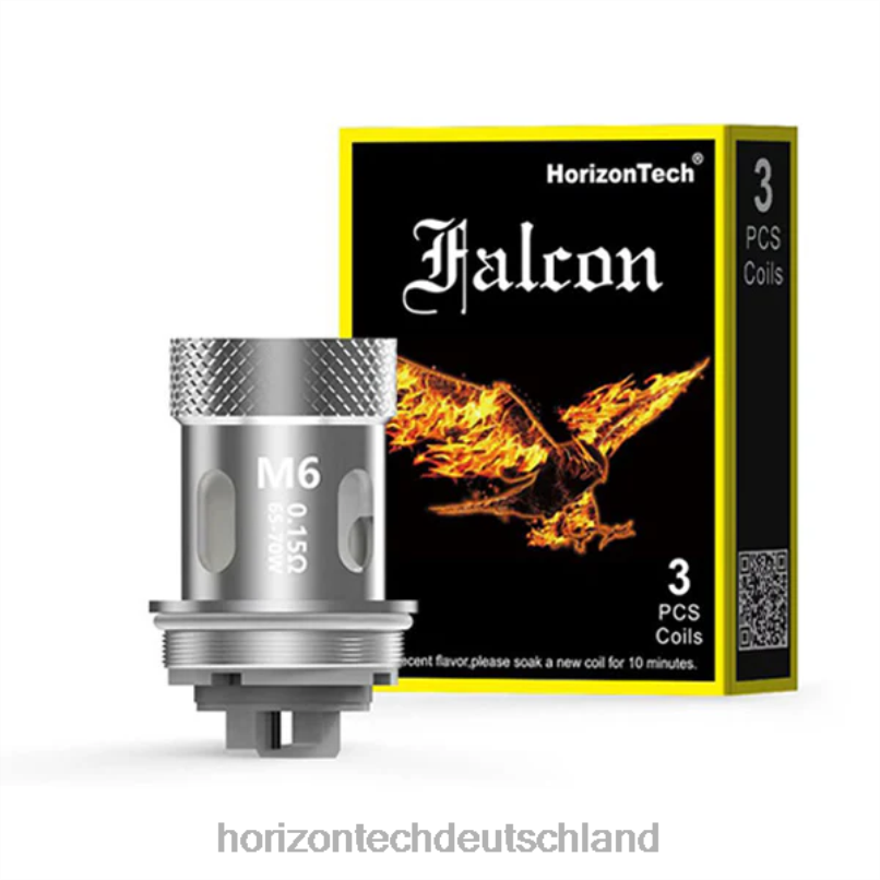 HorizonTech Vape Kit - HorizonTech Falcon Spulen (3er-Pack) X82D6167 m6 0,15 Ohm (3er-Pack)